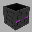 enderman-pot3.png Enderman head pot from minecraft
