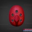 Tokyo_Ghoul_Mask_3d_print_model_02.jpg Tokyo Ghoul Uta Mask - Japanese Cosplay Halloween Helmet