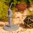 Great Sword Warrior (2).JPG Archivo STL gratis Guerrero de la Gran Espada - Miniaturas de Mesa・Diseño de impresora 3D para descargar