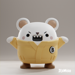 1.png Fichier 3D ITSMISO 3D PRINTABLE STL FILE - Bebo・Design pour imprimante 3D à télécharger