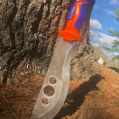 cheese-11.png Cyber Kukri Style Knife [PROP/COSPLAY]