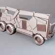 OrkGate_Front.jpg Truck Gate - moving barricade for gothic/grimdark/scifi wargames