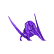 Cryodracon_call_body.stl Cryodrakon rufen 1-35 Skala vor-unterstützte pterosaur