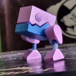 articulated-3D-printed-geometry-dash-default-robot-vehicle.jpg Support free Robodash, an articulated print in place geometry dash dinosaur-like robot, it even opens its mouth!