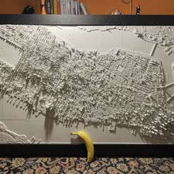 IMG_2163.jpg STL-Datei 3D Manhattan | Digitale Dateien | 3D STL File | NYC 3D Map | 3D City Art | 3D Printed Landmark | Model of New York City Skyline | 3D Art・3D-druckbare Vorlage zum herunterladen