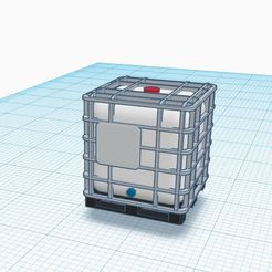 Screenshot_7.jpg water tank portable scale h0 1-87 3D print model