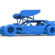 51.jpg Diecast Vintage Asphalt Modified stock car V2 with wing Scale 1:25