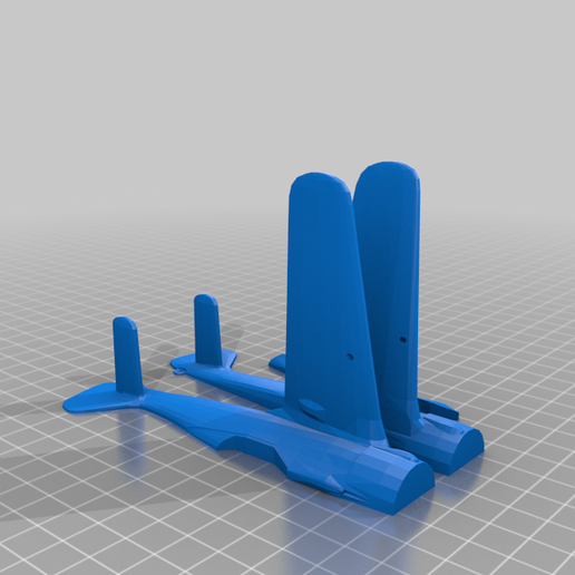 FW-190_parts_closed.png Free STL file Focke-Wulf 190 A8・Template to download and 3D print, 67bope