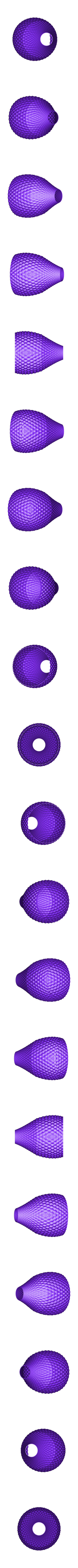 HeX positive E27.STL DIAMOND SHADE | LUMINEX LAMP