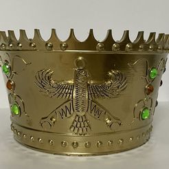 IMG_8555.jpg STL-Datei Kyros Krone, (Crown of Cyrus the Great, Xerxes and other Achaemenid Kings)・3D-Druckvorlage zum Herunterladen