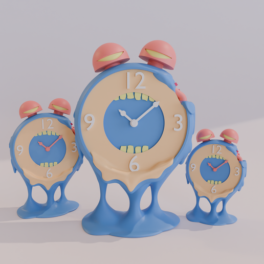 1.png Melting Time Clock #CLOCKSXCULTS
