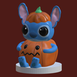 222222.png Halloween Stitch - Candy Container