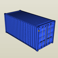 Preview1.png 1/14 Scale 20' Seacan Shipping Container