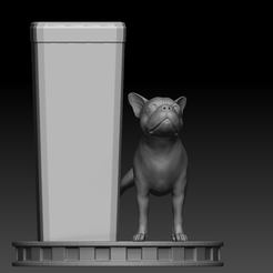 1.png Файл STL buldog pen・Модель для загрузки и 3D печати