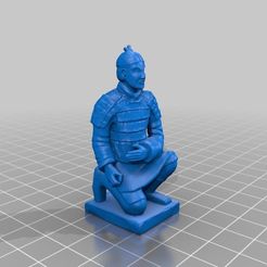 5304495.jpg Free STL file Terracotta Warrior・3D printer model to download