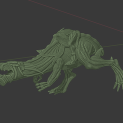 Rider4.png STL-Datei Cannibal Chicken Running Mount kostenlos・3D-Druck-Idee zum Herunterladen