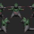 fraxure-cults-fixed-4.jpg Pokemon - Fraxure with 2 different poses