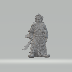 1.png STL file Guan Yu 3D print model・3D printable model to download