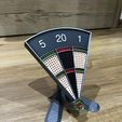 3D Printed Dart Display Stand