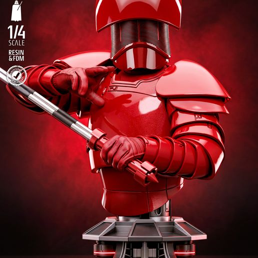 PRAETORIAN GUARD BUST - TESTED AND READY FOR 3D PRINTING
