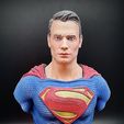 IMG_0118.jpg Archivo STL Superman Henry Cavill Busto・Objeto para impresora 3D para descargar
