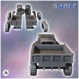 3.jpg Futuristic Eight-Wheel Truck with Rear Trailer and Mid-Engine (9) - Future Sci-Fi SF Post apocalyptic Tabletop Scifi Wargaming Planetary exploration RPG Terrain