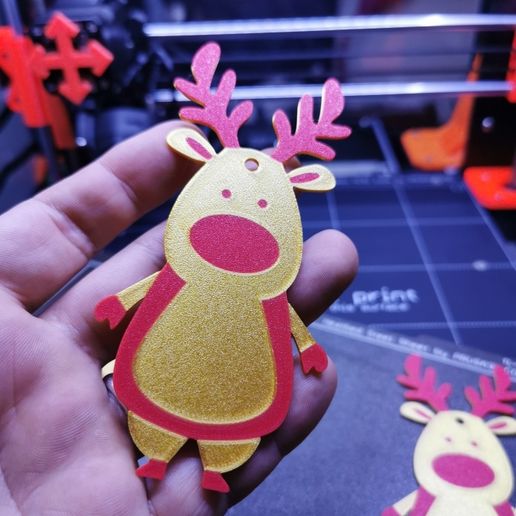 Renna Natale 3D model