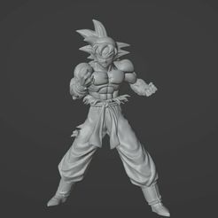 3D file Goku SSj4 Custom Pop 👾・3D printing template to download・Cults