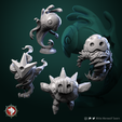 inst_little-elementals.png 8 Elementals set (Water+Baby, Fire+Baby, Air+Baby, Earth+Baby) pre-supported