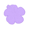 hibiscus_marcador.stl Hibiscus, Hawaiian flower, cutter and marker, Hawaiian flower, cutter and marker