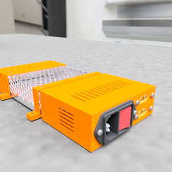 LRS-150_PSU_Cover2.png STL-Datei LRS-150 PSU Vorderseite kostenlos・Objekt zum Herunterladen und Drucken in 3D