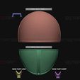 z18.jpg STL file Squid Game Mask - Soldier Mask Foldable(Moveable) - With TUTORIAL(Step by Step)・Design to download and 3D print