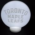 IMG_20230505_102312171.jpg Toronto Maple Leafs HOCKEY PUCK LIGHT