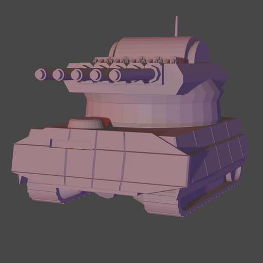 Generic Heavy Autocannon Carrier 6mm Scale