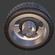 q4.JPG 3D-Datei Scara Wheel and Tires for diecast and RC model 1/64 1/43 1/24 1/18・3D-druckbare Vorlage zum herunterladen