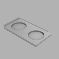 movement-tray-LOTR-2x40mm-v1.png Fichier OBJ gratuit movement tray 2X40mm LOTR・Design pour imprimante 3D à télécharger