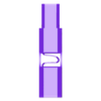 BagClipLooserTolerances.stl STL-Datei Brottüten-Clip - Druck an Ort und Stelle - federbelastetes Zappelspielzeug・3D-Drucker-Vorlage zum herunterladen
