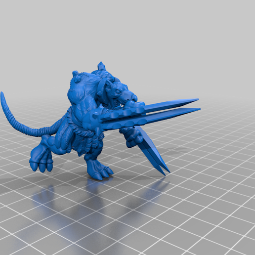 RatOgre_v2.3_r_w-Claws.png Mutant Rat Monster (Remix)