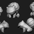 bulba-halloween-cults-3.jpg Descargar archivo STL Bulbasaur de Halloween • Plan de la impresora 3D, erickantunesxd123