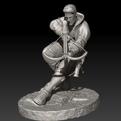 b0651b44-88df-4877-b083-8bb6a6595cf2.jpg Fichier STL Chasseur de sorcières・Modèle à télécharger et à imprimer en 3D