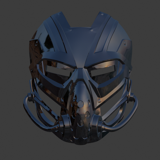 🪖 Máscara de Kabal de Mortal Kombat 11・Archivo STL para ・Cults