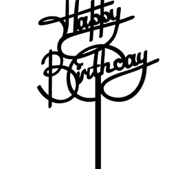 13.png Happy Birthday Cake Topper