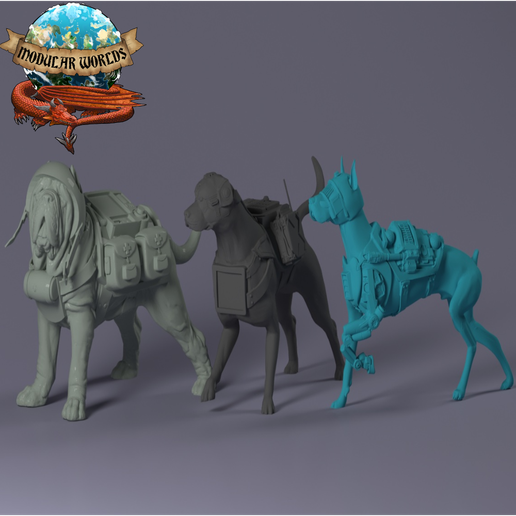 War Dogs Bundle 3D model