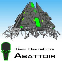 6mm-DeathBot-Abattoir-v5-2.jpg Fichier 3D Abattoir DeathBot 6mm & 8mm・Modèle imprimable en 3D à télécharger
