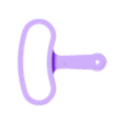 ble_servo_arm.stl Crickit Light Switch Servo Mount