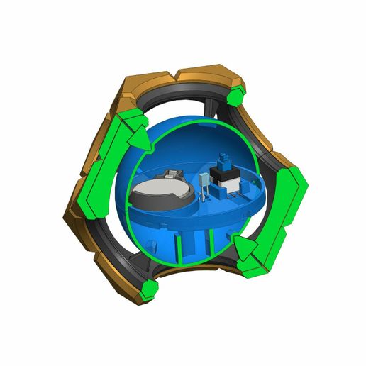 Sigma Hyperspheres - Overwatch - Printable 3d model - STL files ...