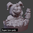 Super Low-poly Jester Pepe