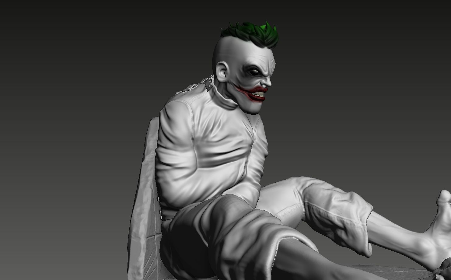 Descargar Archivo Obj Joker Arkham Asylum • Plan Imprimible En 3d ・ Cults