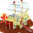 2.jpg SHIP BOAT Playground SHIP CHILDREN'S AREA - PRESCHOOL GAMES CHILDREN'S AMUSEMENT PARK TOY KIDS CARTOON CHILD