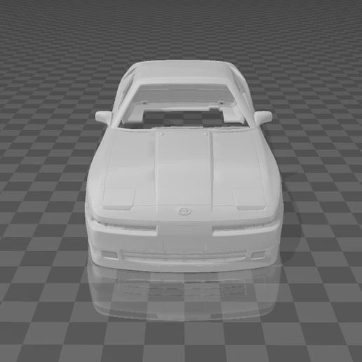 🚗 Toyota Supra A70 Turbo 1992 Shell Body – Divided Parts for Easy
